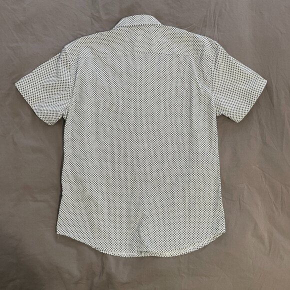 Duchamp London S/S Shirt Geometric Print - Picture 5 of 6